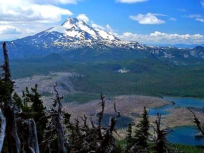 Mt. Jefferson from the Olallie Butte trail